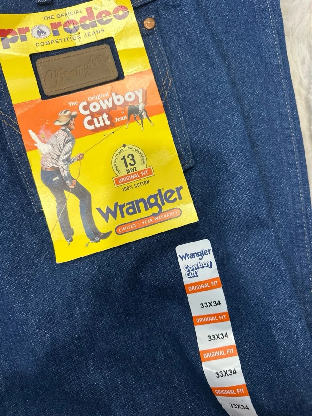 Men’s Wrangler Pro rodeo Cowboy Cut Jeans